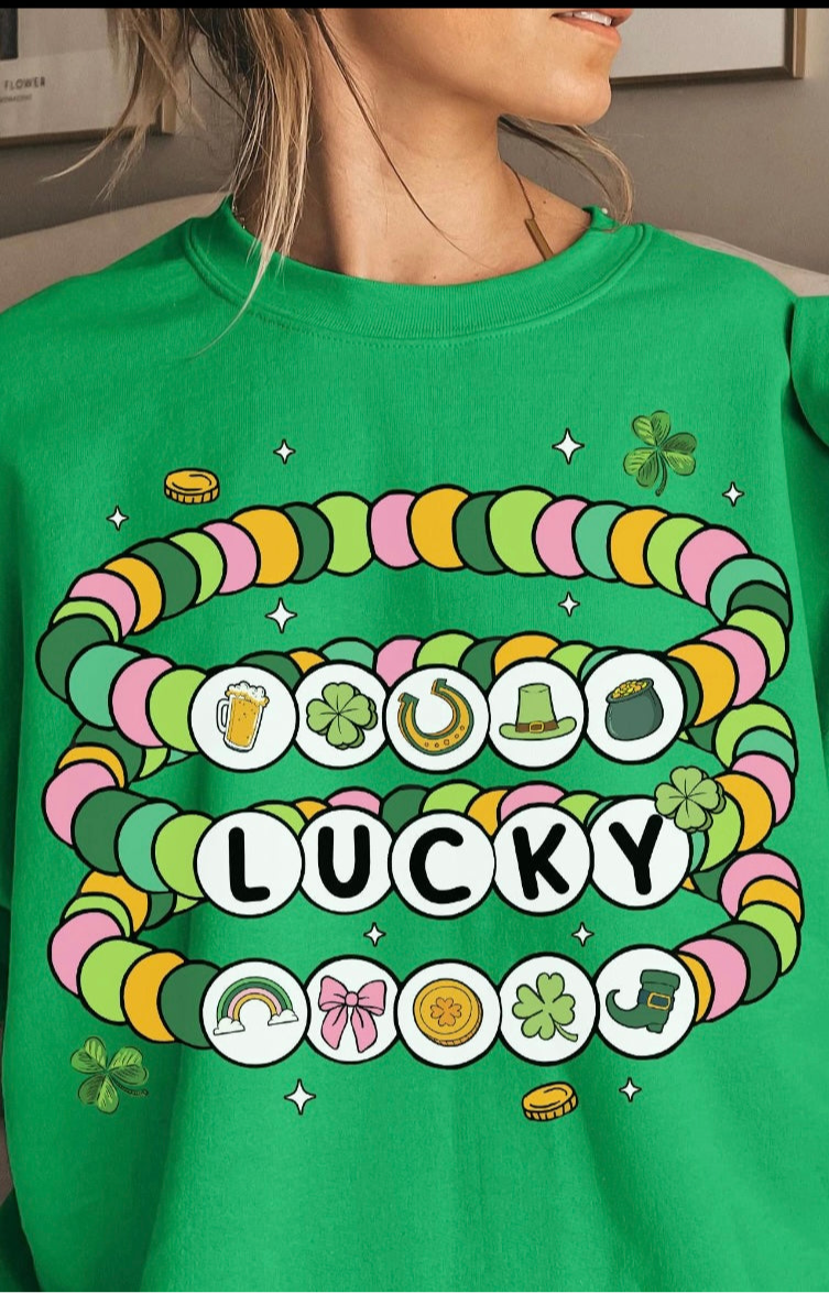 St.Patricks Day Friendship Bracelet Tshirt