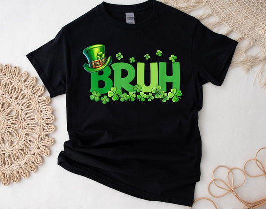 Bruh St Patricks Day Tshirt